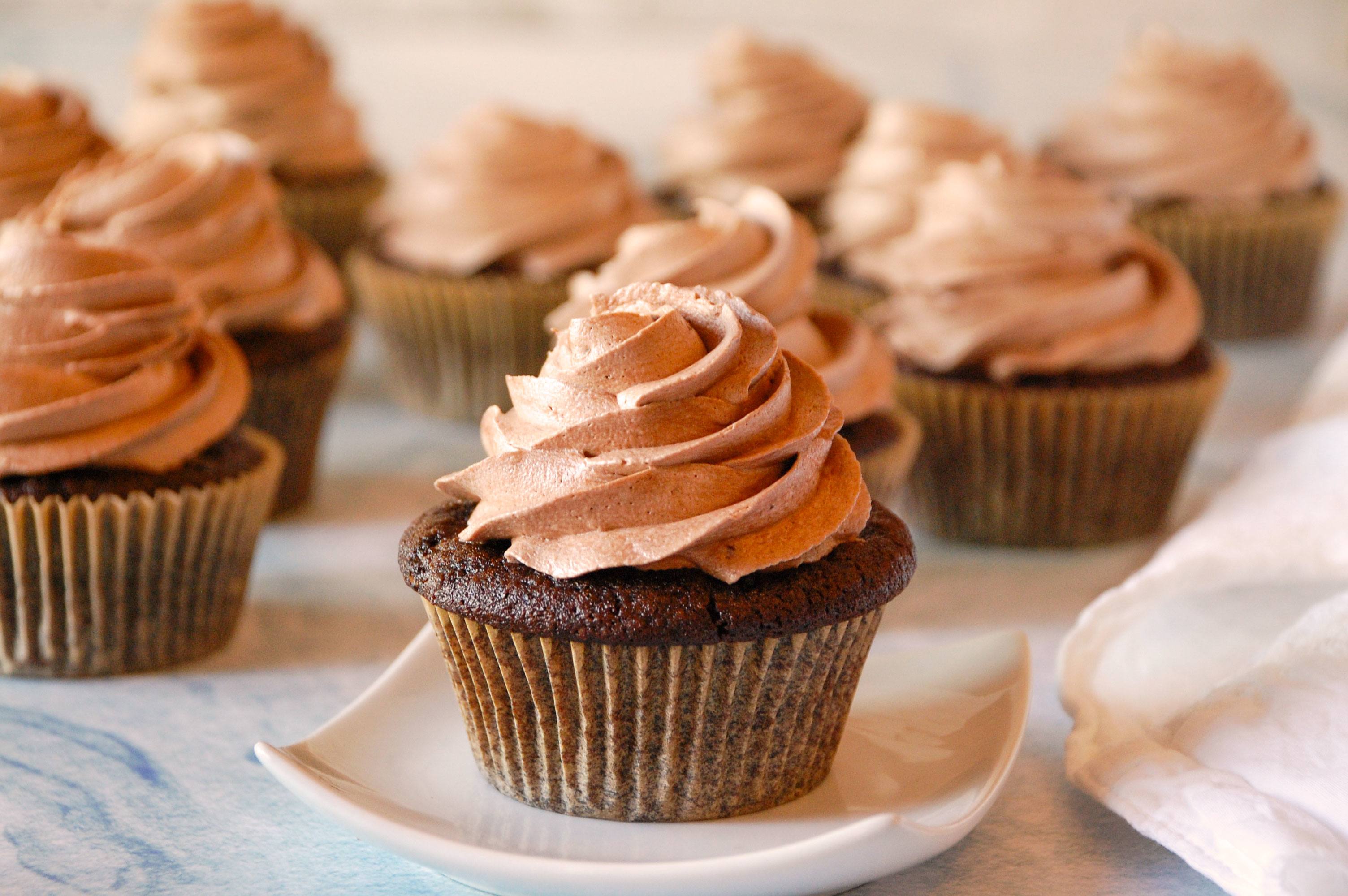 Vegan Mexican-Style Chocolate Cupcakes