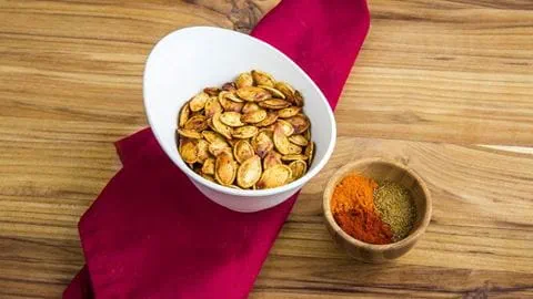 recipe image Spicy Pumpkin Seeds