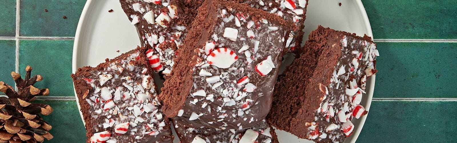 recipe image Decadent Peppermint Brownies