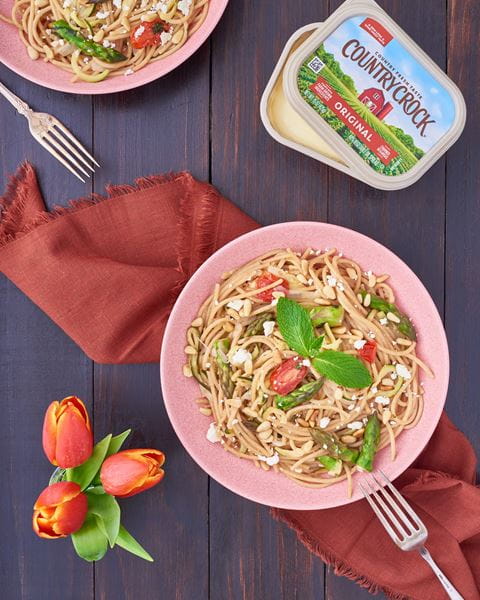 recipe image Asparagus & Lemon Spring Spaghetti