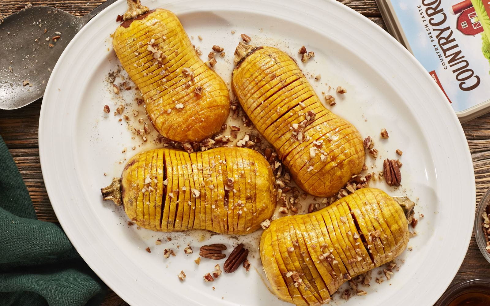 recipe image Hasselback Butternut Squash