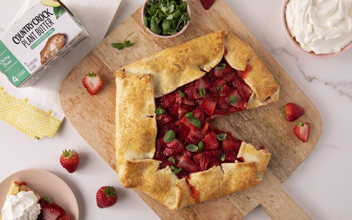Strawberry Galette