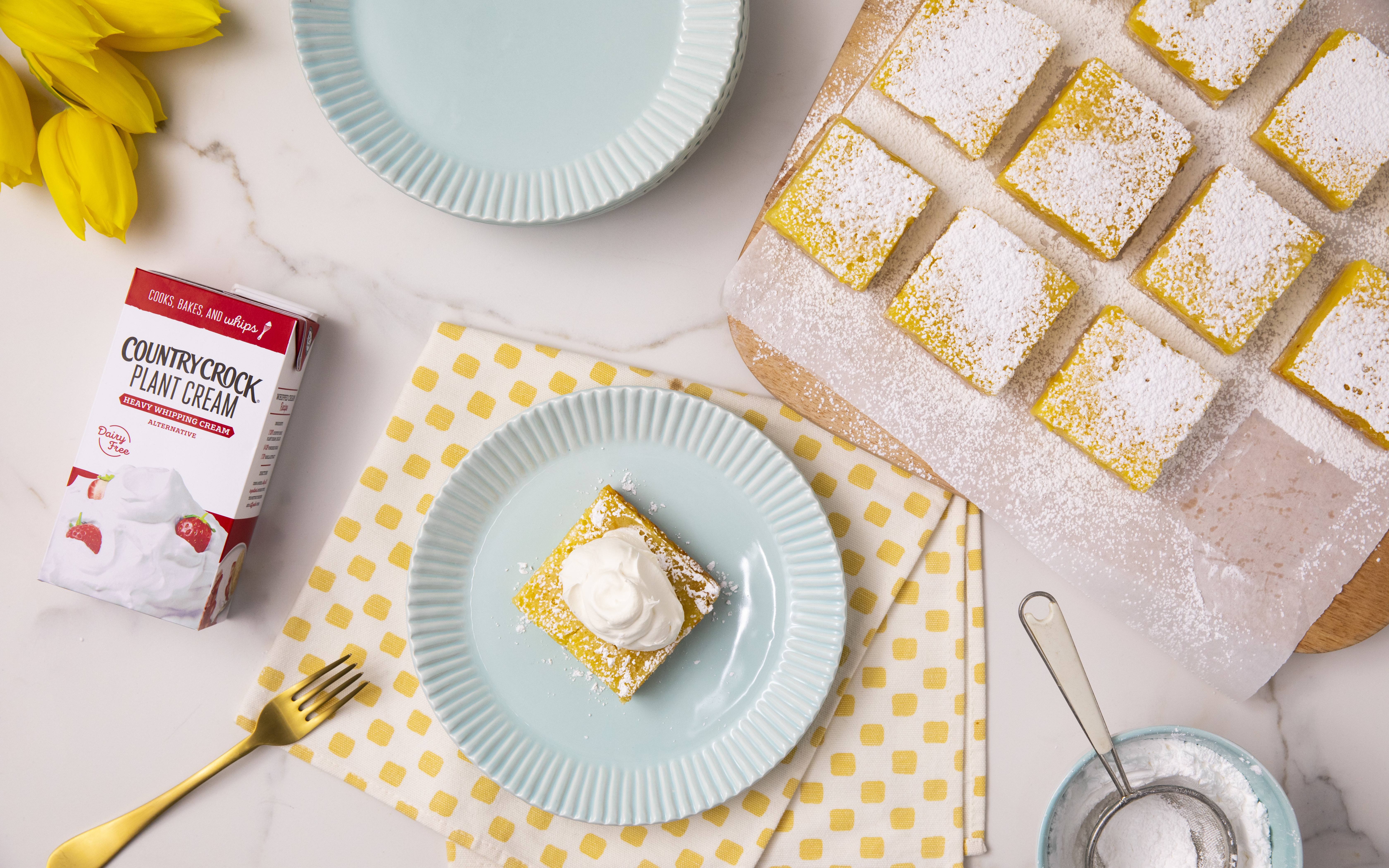 Country Crock® Dairy-Free Lemon Bars