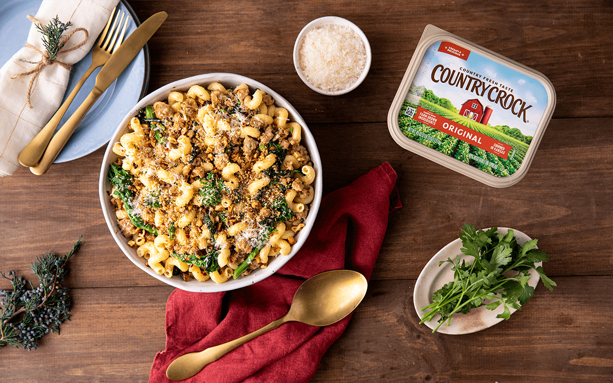 Sausage and Broccolini Cavatappi