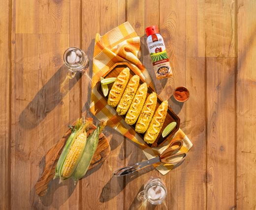 recipe image Country Crock Drizzle & Sizzle Smokey Grilled Corn