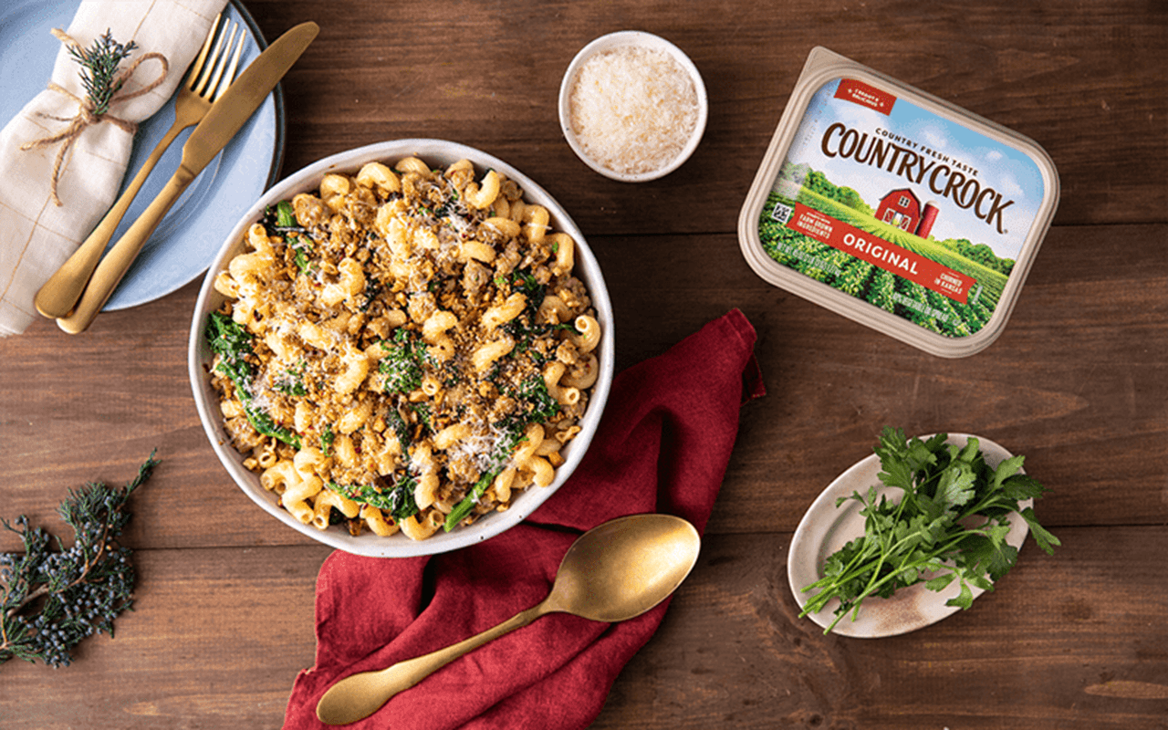 recipe image Cavatappi aux saucisses et au broccolini Country Crock®